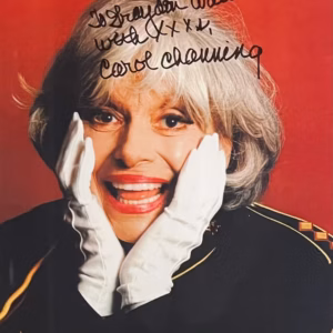 Carol Channing Autograph