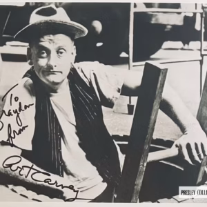 Art Carney Autograph