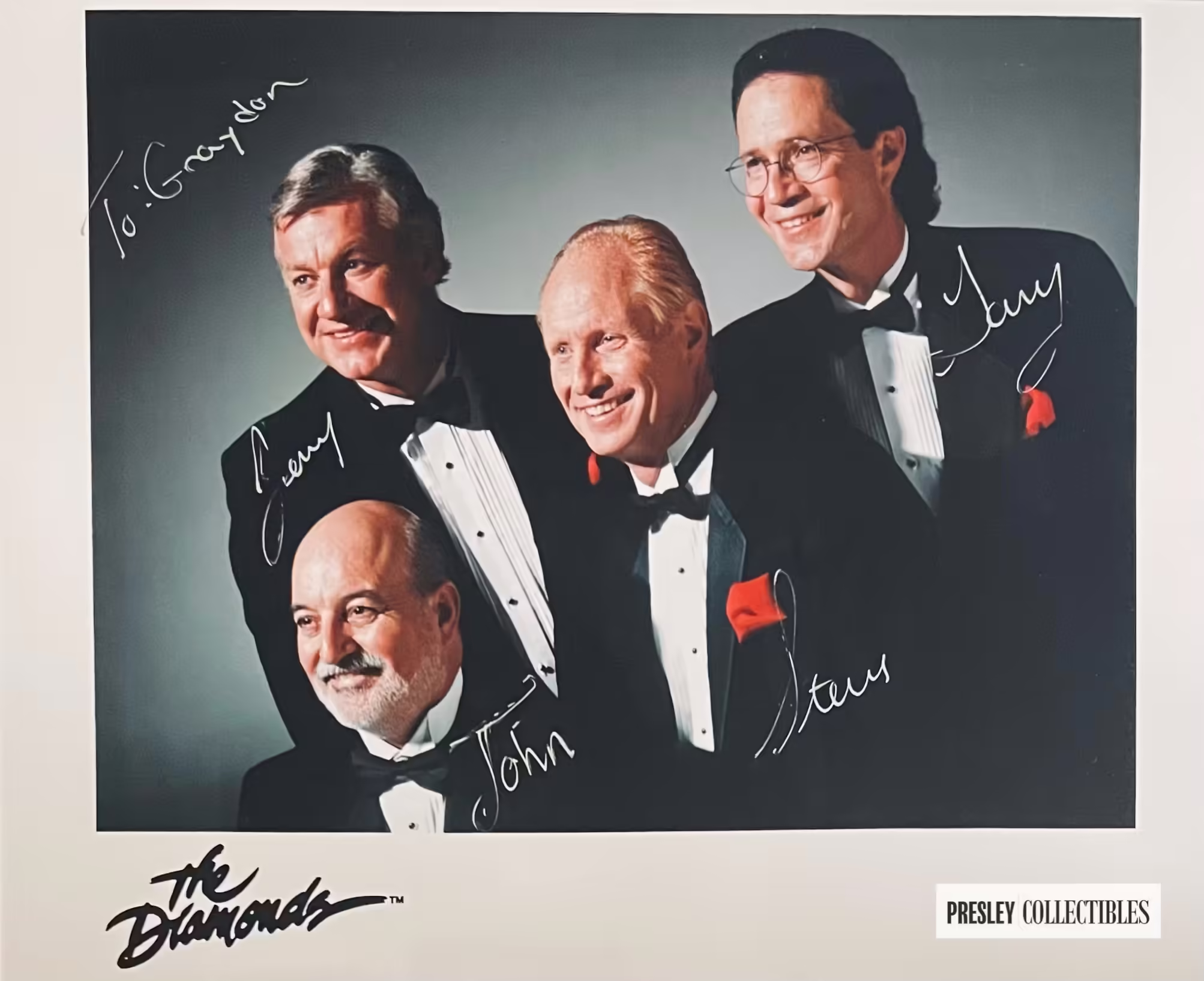 The Diamonds Autograph