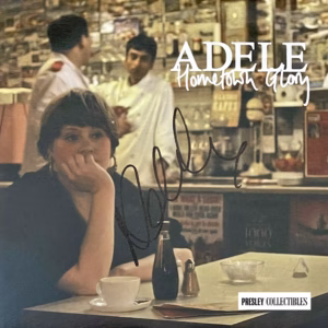 Adele Hometown Glory Signed