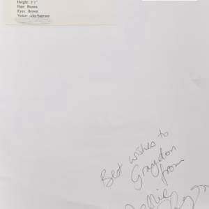 Debbie Chazen Autograph
