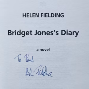 Bridget Jones's Diary Signed