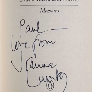Joanna Lumley Signed Book