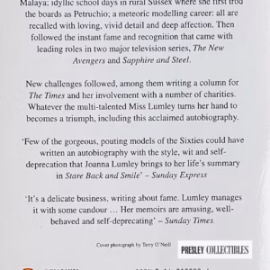Joanna Lumley Signed Book