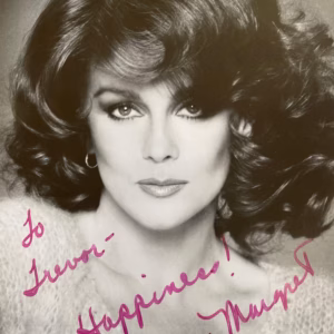 Ann-Margret hand-signed 9″ x 7″ promotional photo in excellent condition in purple ink – authentic movie and music autograph with Certificate of Authenticity (COA)