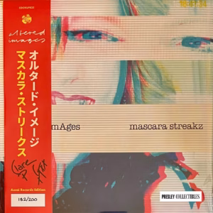 Altered Images Mascara Streakz Signed Red Vinyl Limited Edition