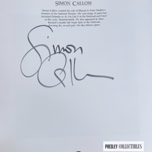 Faces of British Theatre Signed