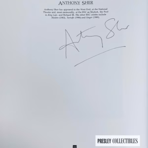 Faces of British Theatre Signed