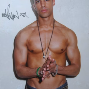 JLS: Marvin Humes Hand Signed Colour 10x8 Photo