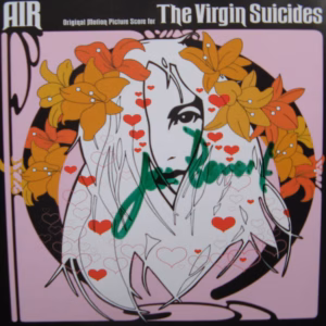 Air: Jean-Benoît Dunckel Hand Signed "The Virgin Suicides" CD