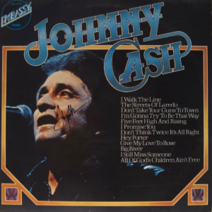 Johnny Cash: Hand Signed "Johnny Cash" LP