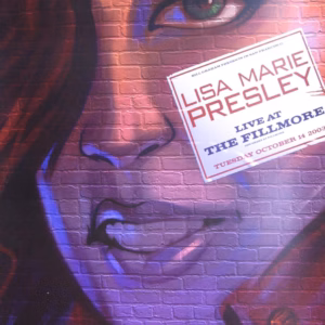 Lisa Marie Presley: "Fillmore 2003 Concert Poster"