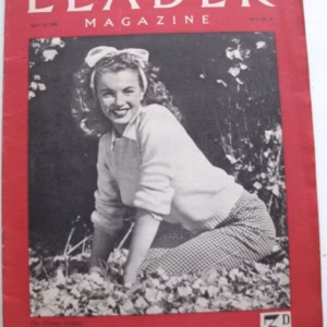 Marilyn Monroe Leader Magazine April 13 1946