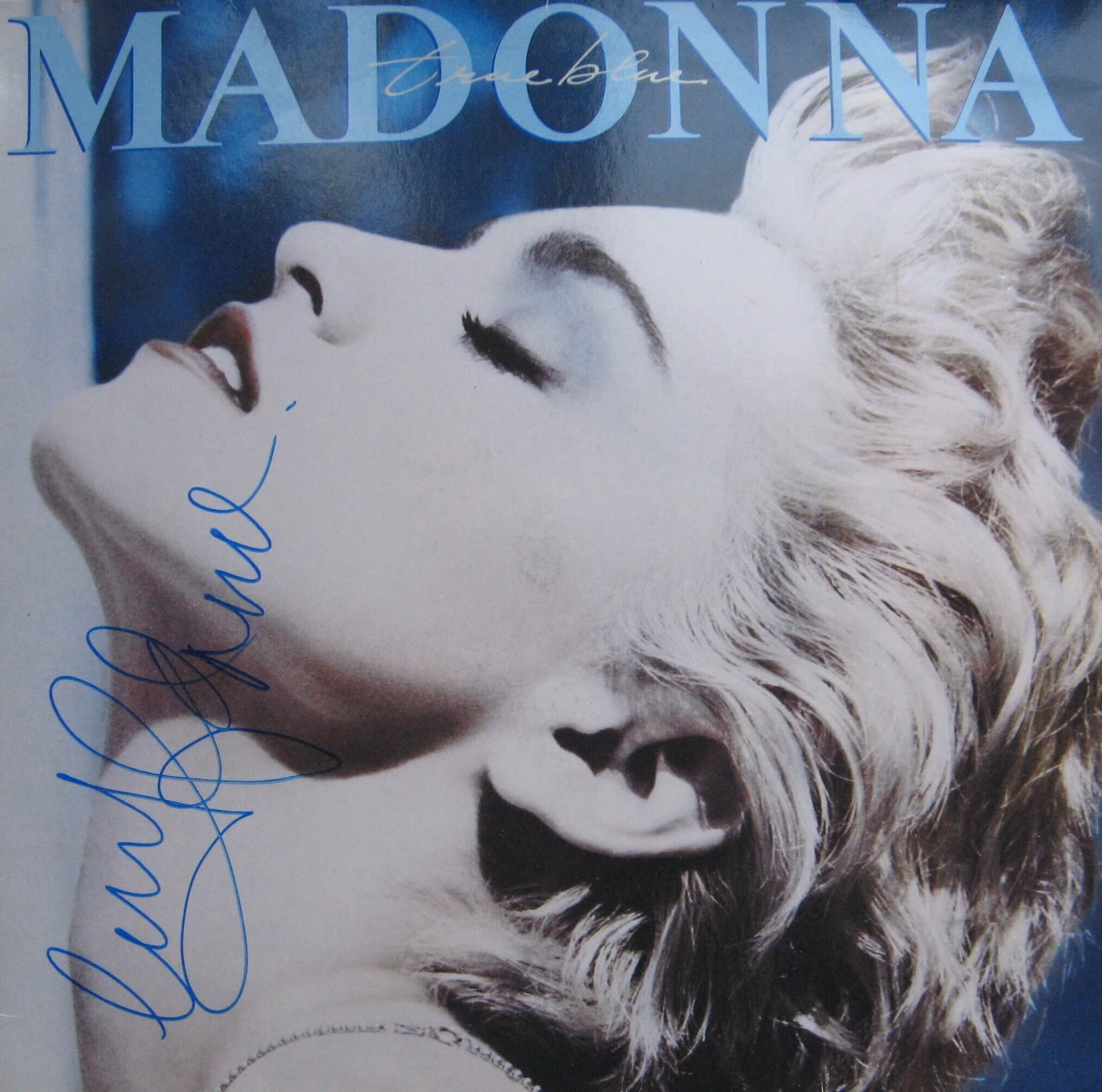 Madonna: Hand Signed "True Blue" LP