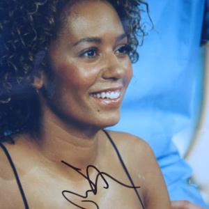 Melanie Brown: Hand Signed 10x8 Colour Promo Photo
