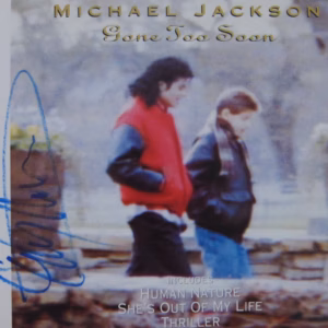 Quincy Jones Signed CD