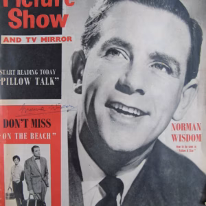 Norman Wisdom: Hand Signed "Picture Show" Magazine