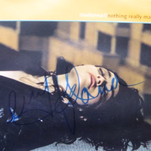 Madonna: Hand Signed "Nothing Really Matters" CD Single