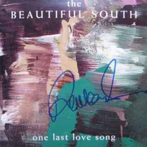 Paul Heaton Hand Signed One Last Love Song CD Single