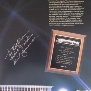 Neil Diamond: "Primitive" Tour Programme