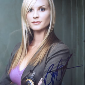 NYPD Blue: Bonnie Somerville Signed Studio Promo Photo