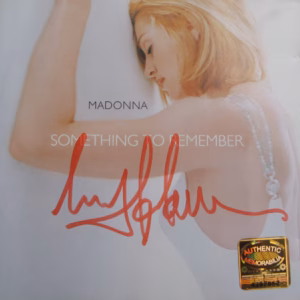 Madonna: Hand Signed "Something To Remember" CD