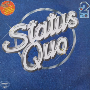 Status Quo: "Francis Rossi Signed "Rocking All Over The Years"" LP