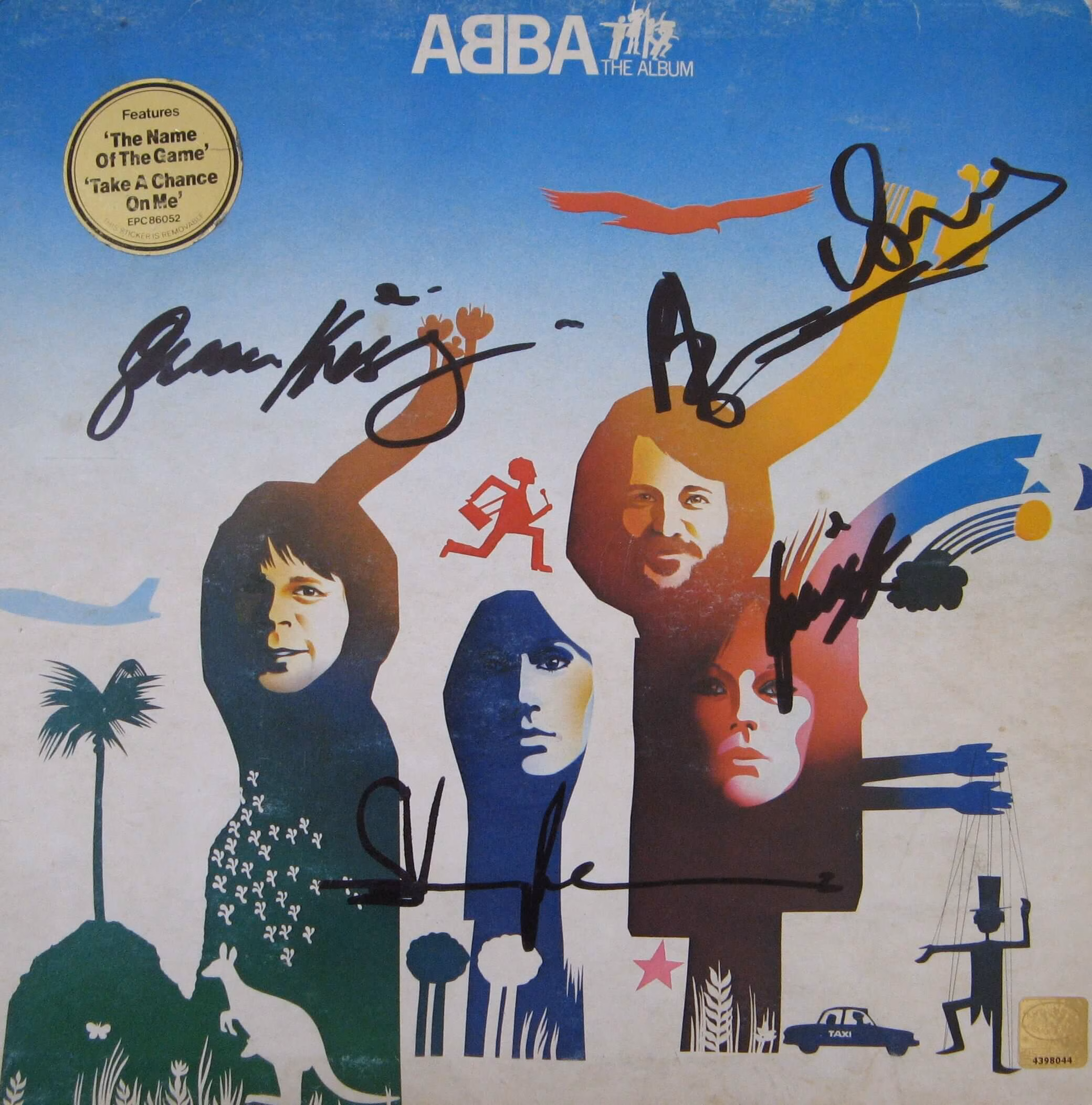 ABBA: Fully Hand Signed "The Album" LP
