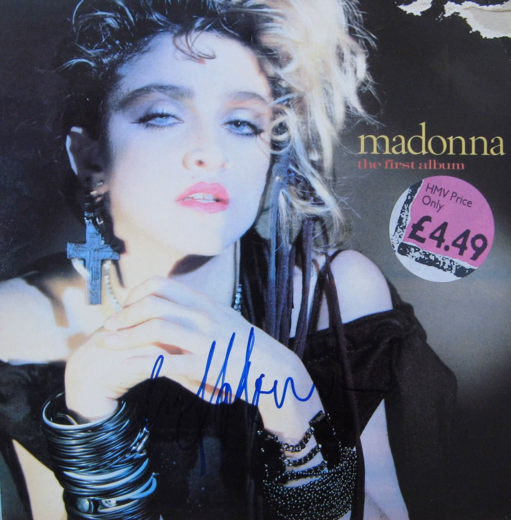 Madonna: Hand Signed "The First Album" LP