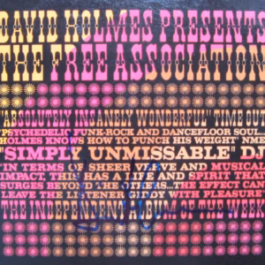 David Holmes: Hand Signed "Presents The Free Association" CD