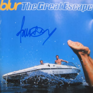 Blur: "Damon Albarn Signed "The Great Escape"" CD