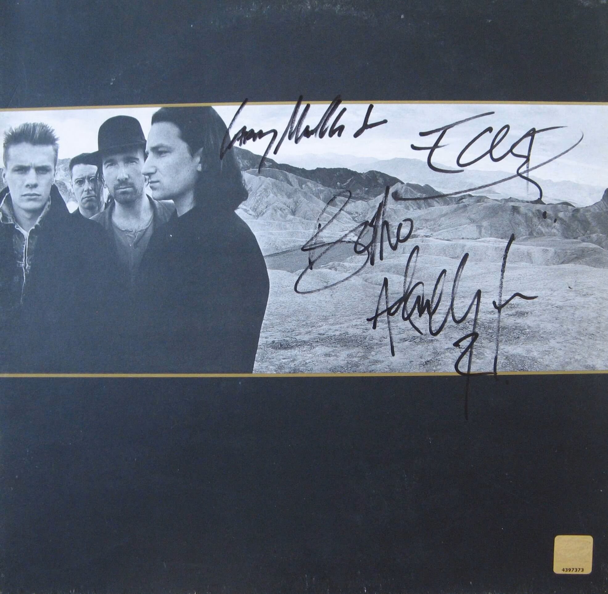 U2: "The Joshua Tree" LP