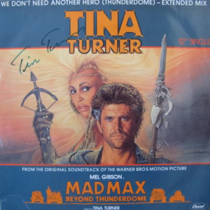 Tina Turner Autograph