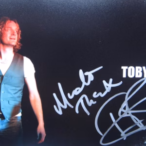 Toby Jepson: Hand Signed 12x8 Colour Promo Photo