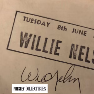 Willie Nelson Autograph