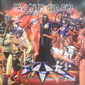 Iron Maiden Autographs