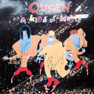 Fully Hand Signed A Kind Of Magic LP