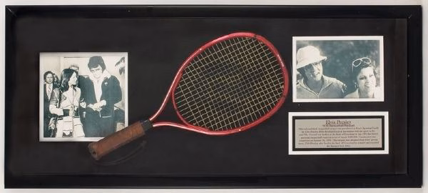 Elvis Presley: Owned and Used Racquetball Racquet