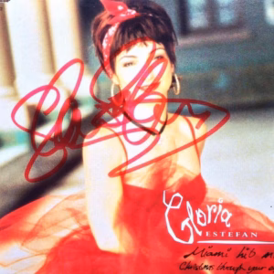 Gloria Estefan: Hand Signed "Miami Hits Mix" CD Single