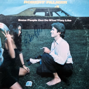 Robert Palmer Autograph
