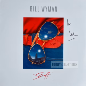 Bill Wyman Stuff Signed