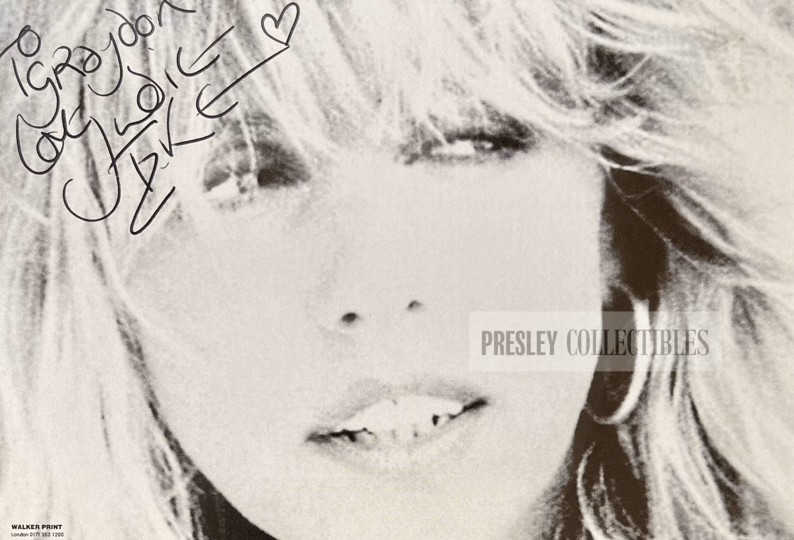 Judie Tzuke Autograph