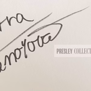 Petra Tenorová Autograph
