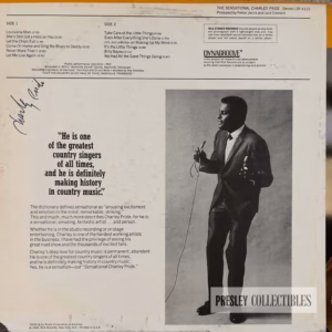 Charley Pride Signed LP