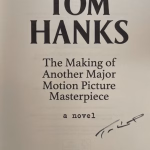 Tom Hanks Autographed Book