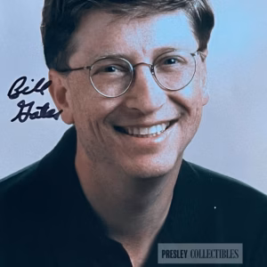 Bill Gates Autograph