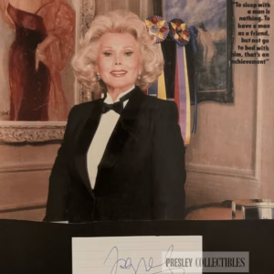 Zsa Zsa Gabor Autograph