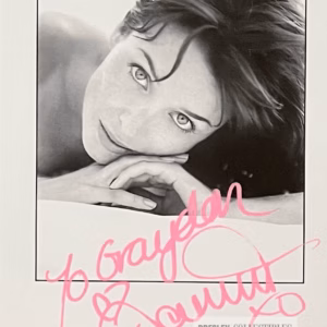 Dannii Minogue Signed Photo