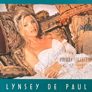Lynsey De Paul Autograph