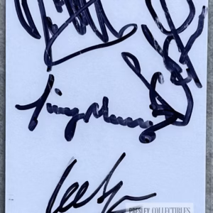 Nazareth Autographs